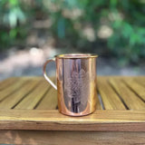 Margit-Budapeste Caneca de Mandala em Cobre de 16oz