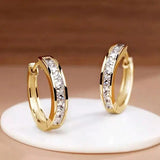 Montserrat - Aros Chic de Ouro e Cristal