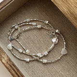 Rocío - Coleção de Pulseiras Vintage Clássicas com Contas