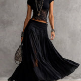 Eloise | Conjunto Maxi de Renda e Plissado