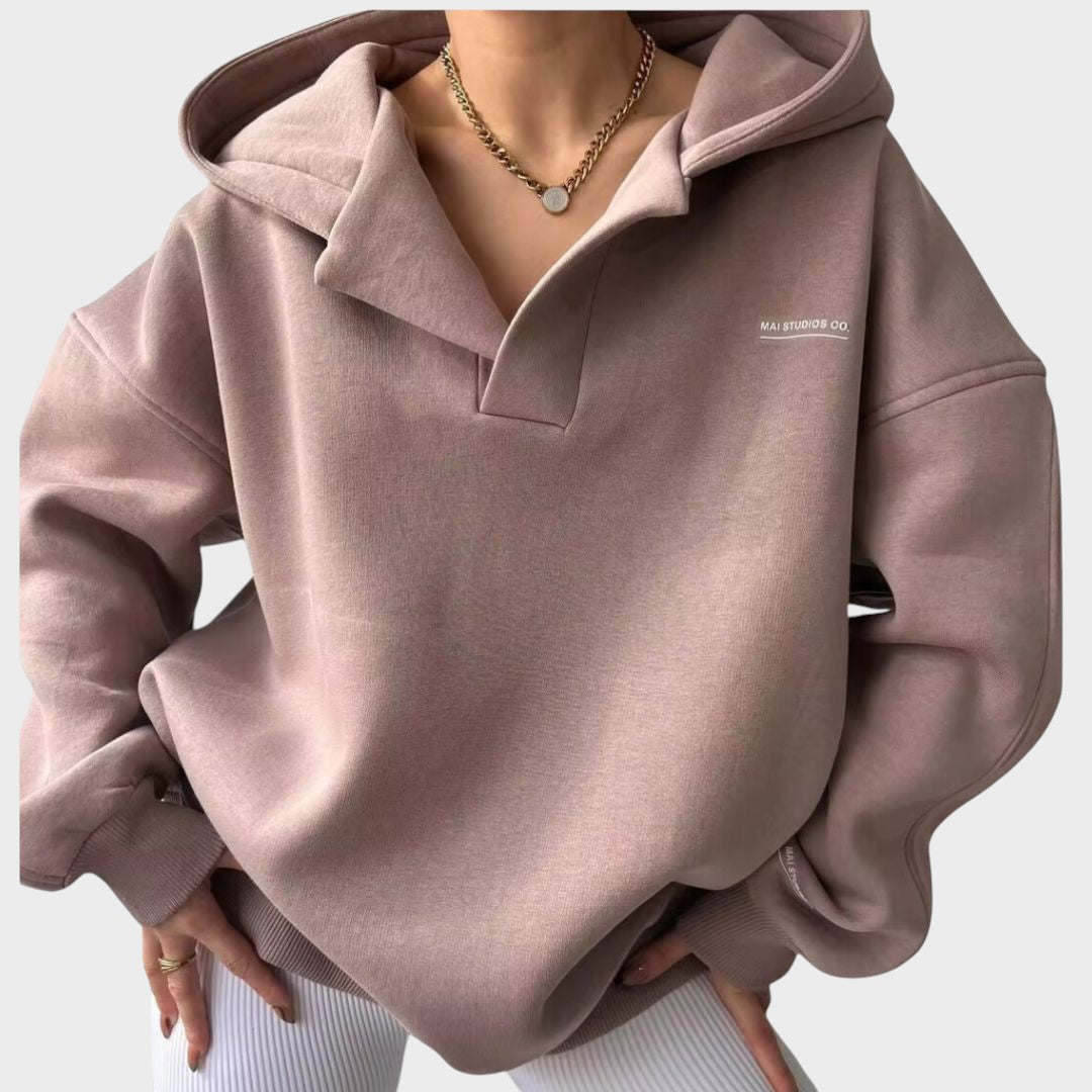 Flávia - Hoodie com capuz chique