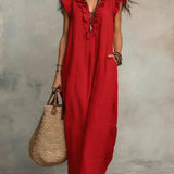 Saoirse | Vestido Maxi Boho Sem Peso