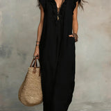Saoirse | Vestido Maxi Boho Sem Peso