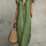 Saoirse | Vestido Maxi Boho Sem Peso