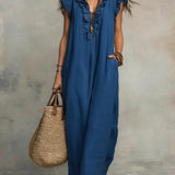 Saoirse | Vestido Maxi Boho Sem Peso