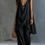 Maeve | Conjunto Boho de Dois Peças com Decote em V