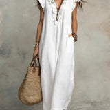 Saoirse | Vestido Maxi Boho Sem Peso