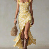 Katarina | Vestido Lungo Retro Elegante