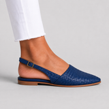 Aurora | Mocassins Trançados com Faixa Traseira