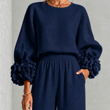 ROSALIE | CONJUNTO FLORAL DE PULSEIRA EM DUAS PEÇAS