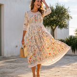 Vestido Midi Charm do Pradaria de Flores Silvestres
