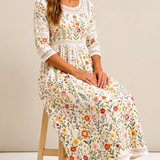 Vestido Midi Charm do Pradaria de Flores Silvestres